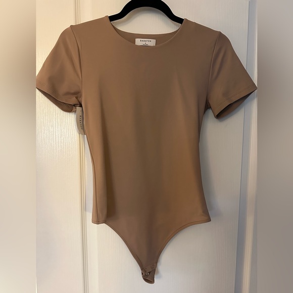 Babaton Contour Crew bodysuit in Clay Argile - Picture 8 of 8